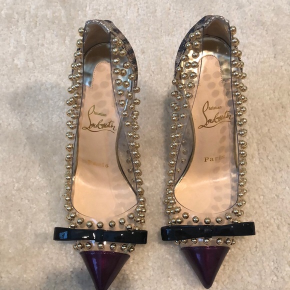 Christian Louboutin Bille Et Boule pvc/glitter - Picture 2 of 7